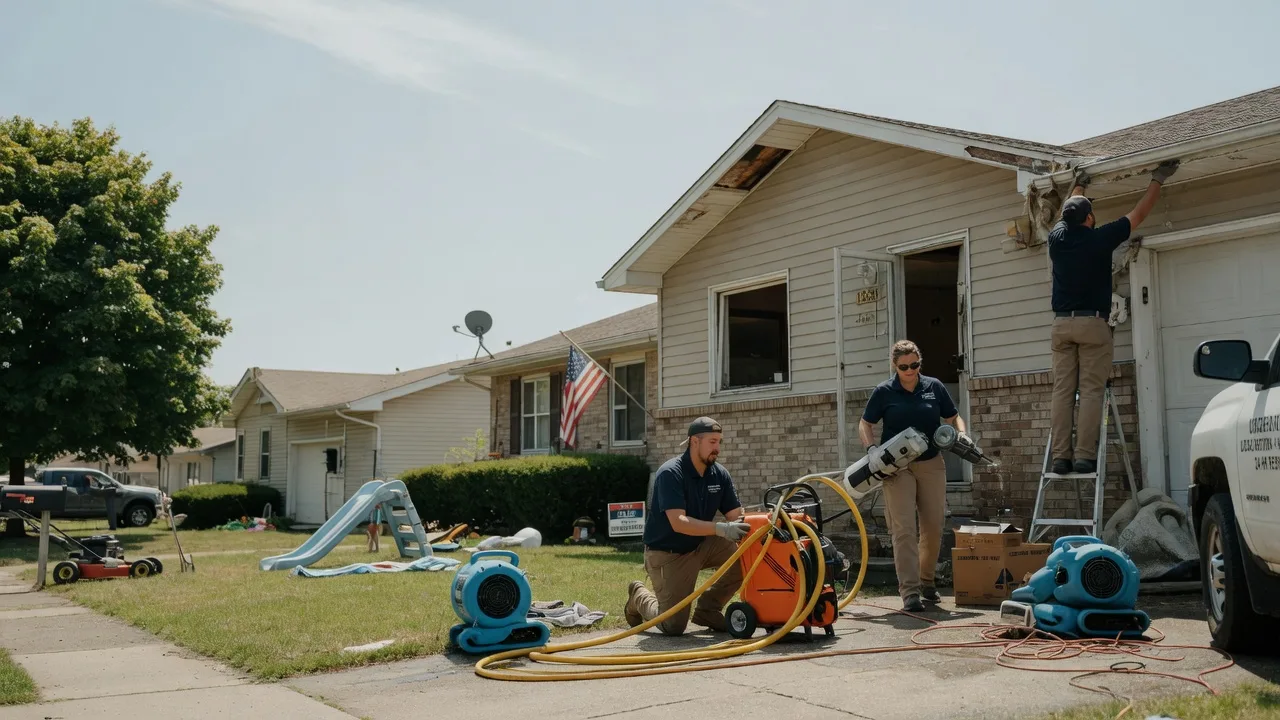 Water Damage Restoration in Sycamore, IL near me